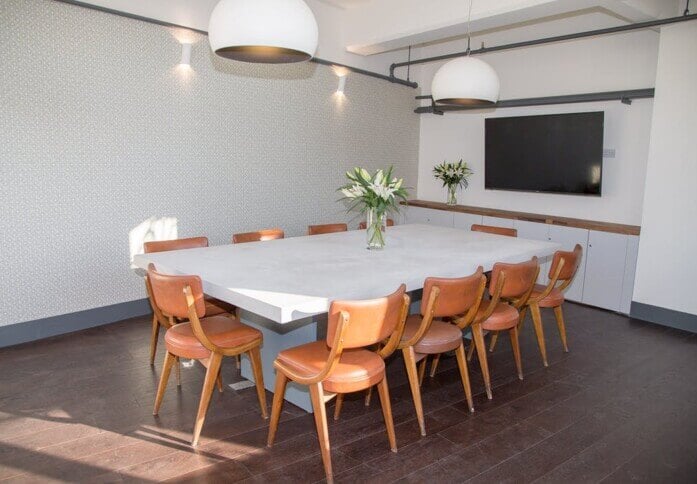 Boardroom at Bowling Green Lane, Argyle Works Ltd in Farringdon