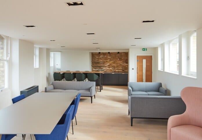 Breakout space for clients - Southwark Street, Kitt Technology Limited