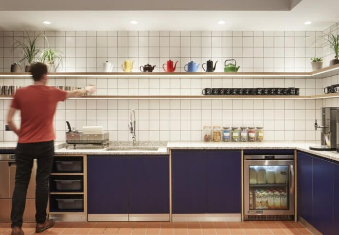 Kitchen area - Wilson Street, WeWork (Shoreditch)