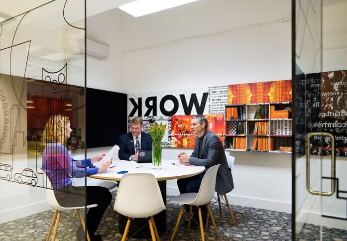 The meeting room at Empire Mews, Take Office Ltd in Streatham