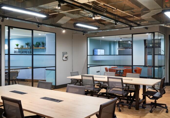 Shared deskspace offered at Crown Place, Work.Life Ltd, Liverpool Street