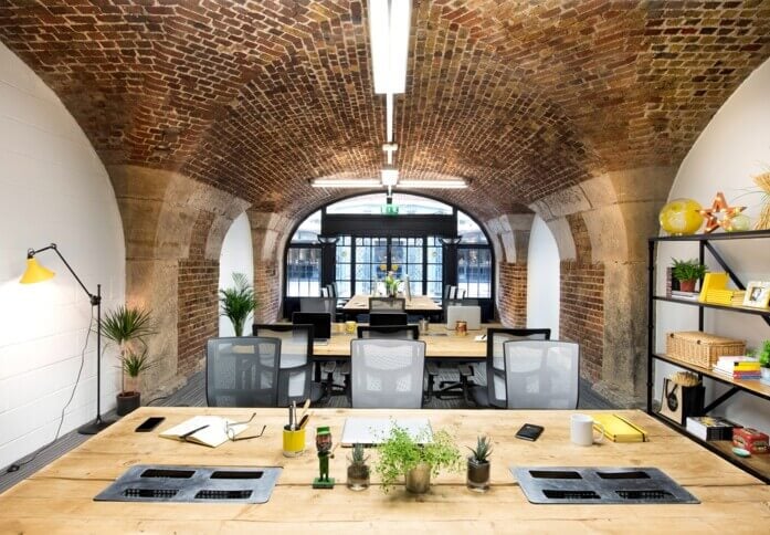 Dedicated workspace in Porters Walk, Tobacco Dock Venue Limited, Wapping