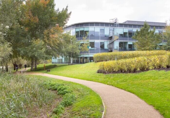 The building at Brook Drive, Landmark Space in Reading, RG1