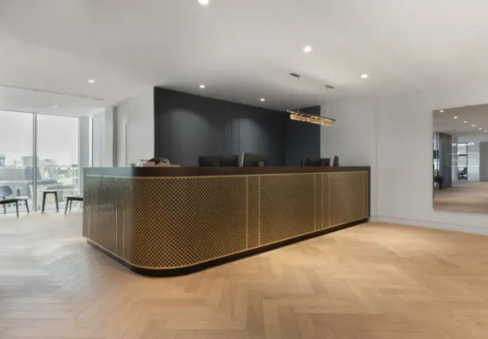 Reception at St Andrew Street, Regus in Holborn