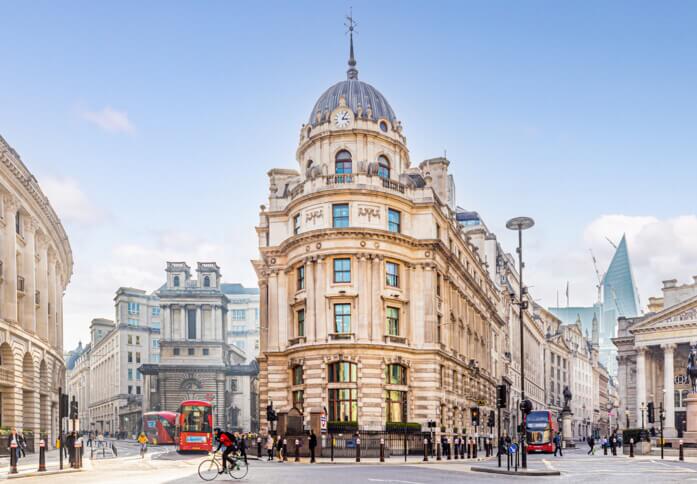 Building outside at Cornhill, The Argyll Club (LEO), Bank, EC2 - London