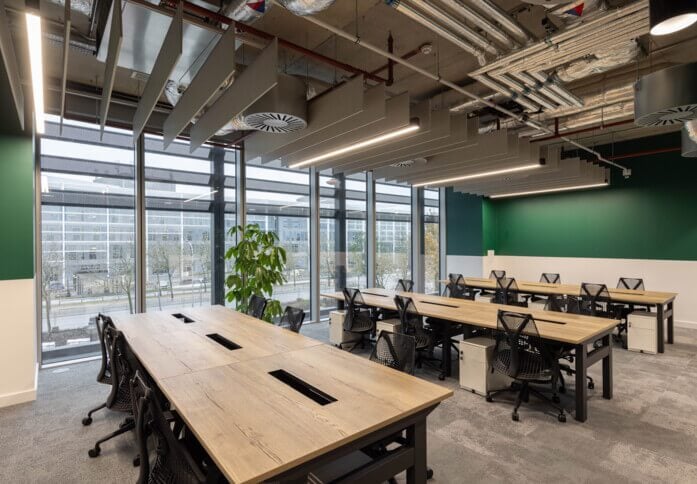 Private workspace in Grafton Gate, X & Why Ltd, Milton Keynes, MK1