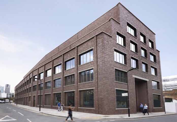 The building at Cremer Street, Workspace Group Plc, Hoxton