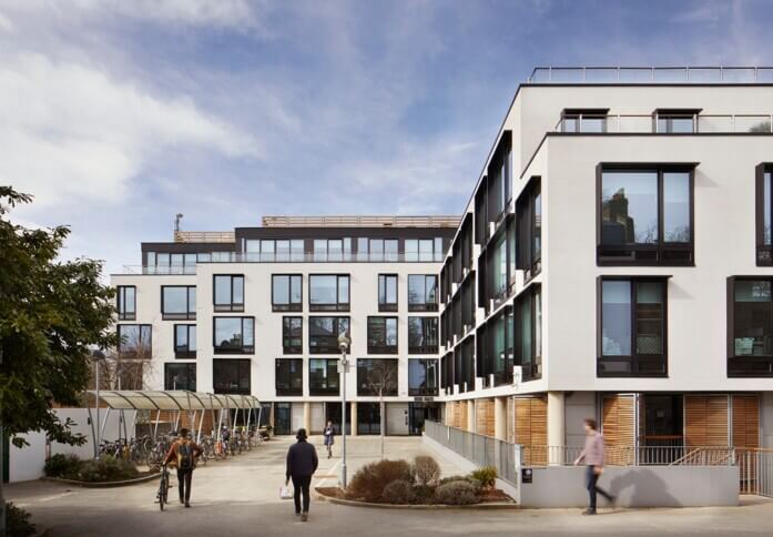 Building outside at Highbury Grove, Workspace Group Plc, Islington