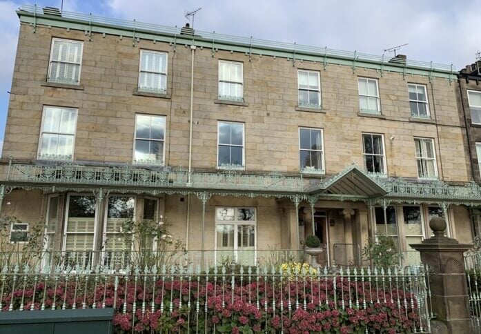 Building outside at Station Parade, Wizu Workspace, Harrogate