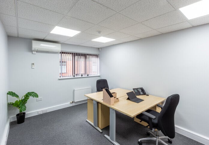 Dedicated workspace in Willow End Park, Open Space Business Centres, Worcester