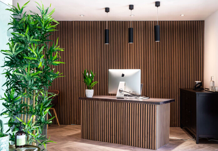 Reception - Margaret Street, The Boutique Workplace Company in Oxford Circus