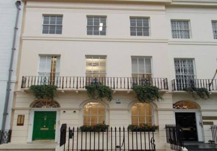 The building at Fitzroy Square, in Fitzrovia