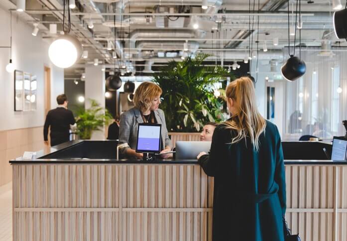 Reception at Eccleston Square, The Office Group Ltd. (FORA) in Victoria, SW1 - London