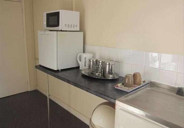 Kitchenette at Castle Hill Avenue, Channel Business Services Ltd in Folkestone