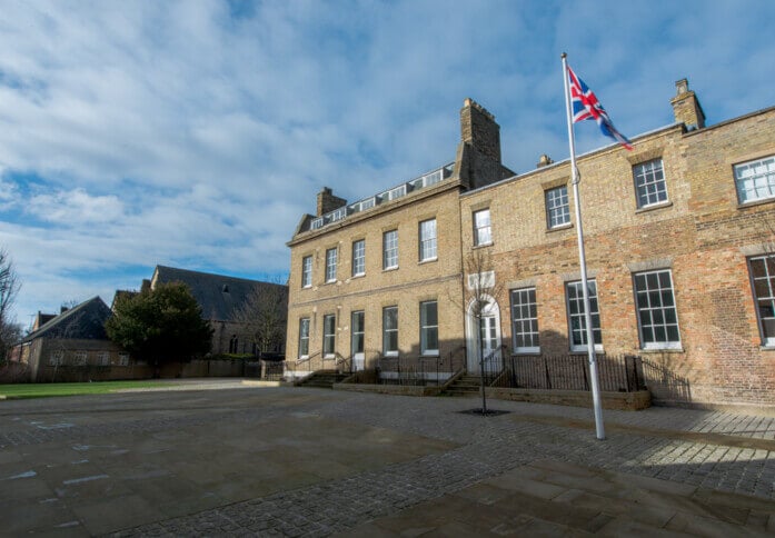 The building at High Street, Halcyon Offices Ltd in Huntingdon, PE29