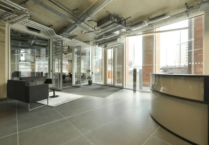 The reception at Sugar House Lane, Scriven Properties Ltd in Stratford, E15 - London