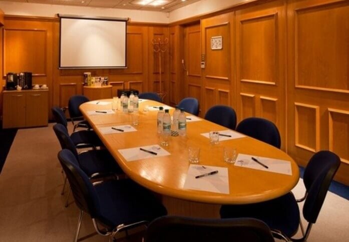 Boardroom at Curie Avenue, Oxford Innovation Ltd in Didcot