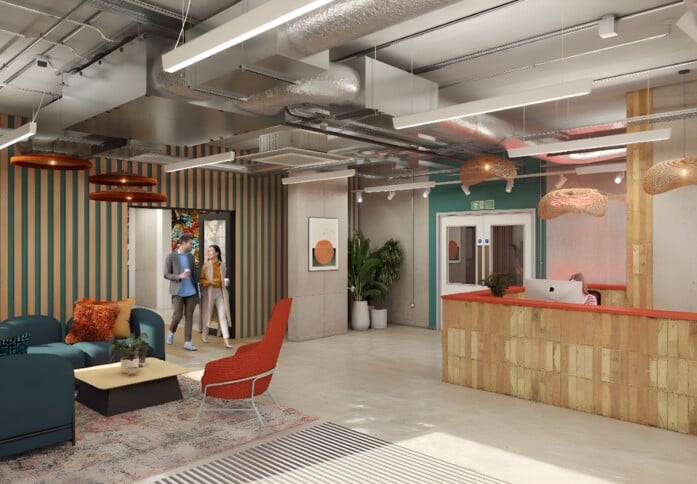 Reception in 16-18 Middlesex Street, The Boutique Workplace Company, Aldgate, E1 - London