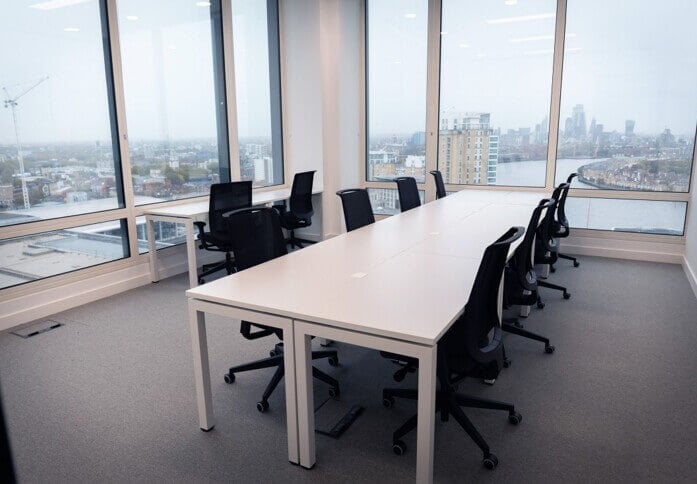 Private workspace Cabot Square, Regus in Canary Wharf