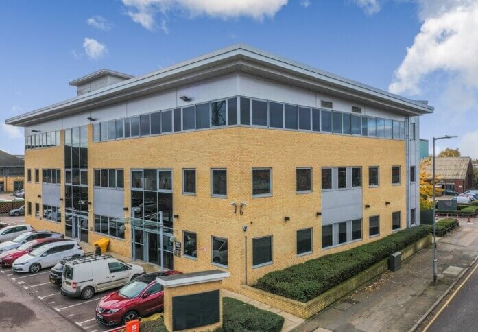 The building at Bridge Road East, Pure Offices, Welwyn Garden City, AL8