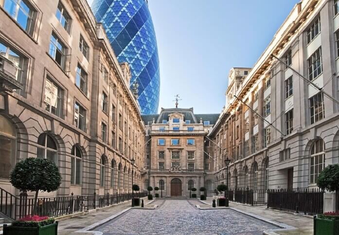 The building at St Helen's Place, Regus, Liverpool Street