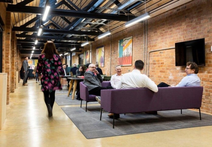 Breakout area at Vulcan Works Creative Hub, Oxford Innovation Ltd in Northampton, NN1 - NN6 - East Midlands