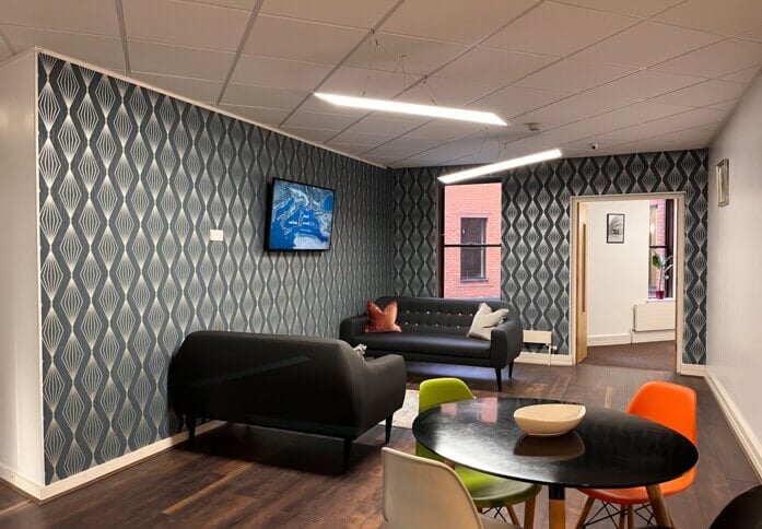 The breakout area - Bridge Street, Logix Business Services Ltd (Manchester, M1)