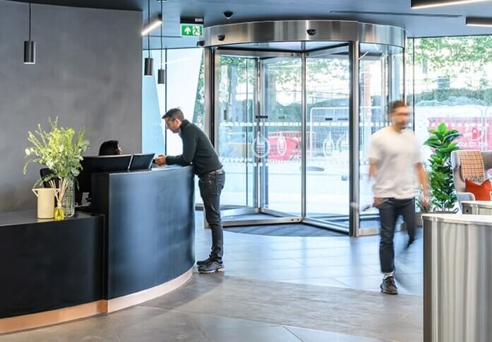 Reception area at Suffolk Street Queensway, Commercial Estates Group Ltd in Birmingham