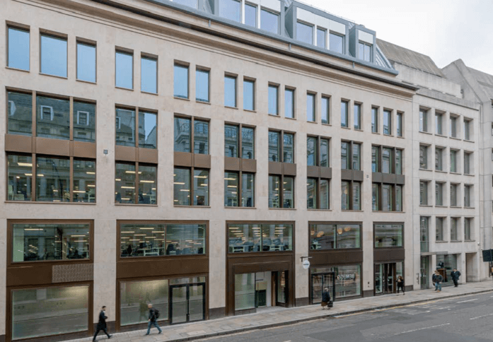 Building external for Beaumont Business Centres, Moorgate, EC2 - London