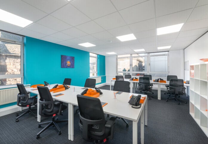 Dedicated workspace in Princes Street, Regus, Edinburgh