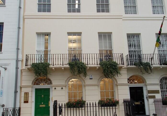 Building external for Fitzroy Square, Fitzrovia