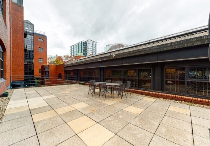 Roof terrace - Brunswick Place, Frameworks in Old Street