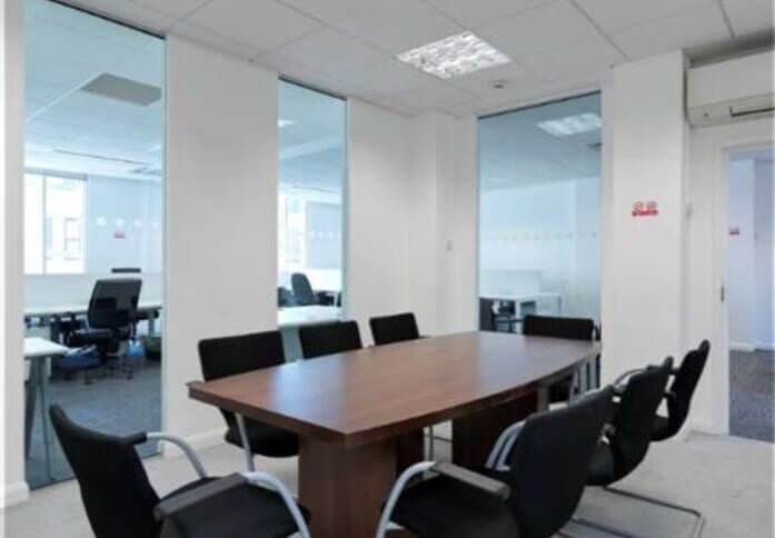 The meeting room at Minories, Pennine Way Ltd in Aldgate