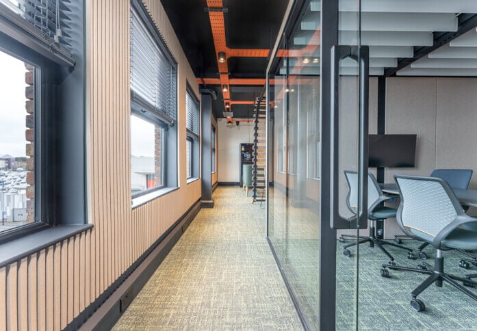 The hallway in Shenley Road, Shelley Capital Management LLP, Borehamwood, WD6