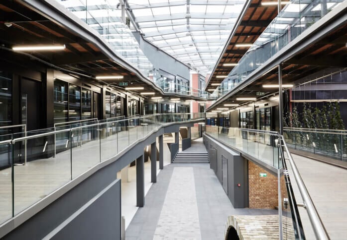 Atrium area at North Stables Market, LABS, in Camden, NW1 - London