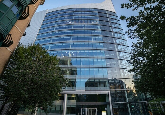 The building at The Blade, Pure Offices, Reading, RG1 - South East