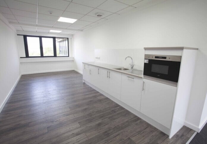 Kitchenette at West Point Row, City Business Centre in Bristol