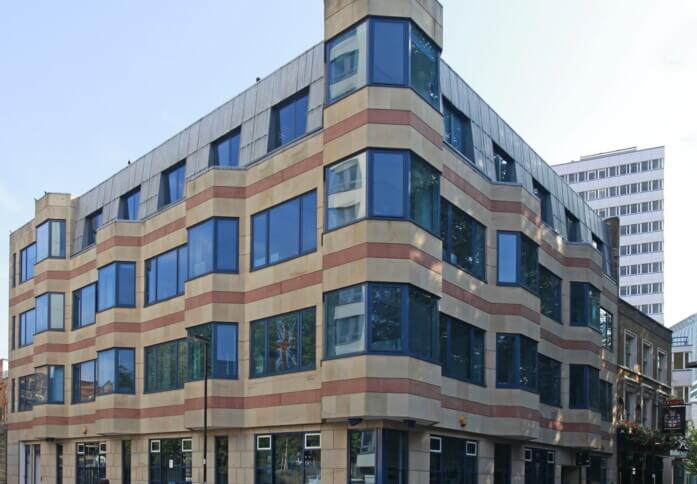 The building at Bunhill Row, Metspace London Limited, Old Street, EC1