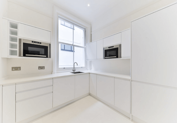 Kitchen area - 3 Chandos Street, Podium Space Ltd (Marylebone)