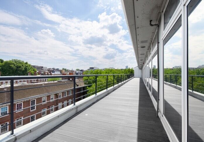 Balcony/terrace at Gray's Inn Road, Workspace Group Plc, Chancery Lane