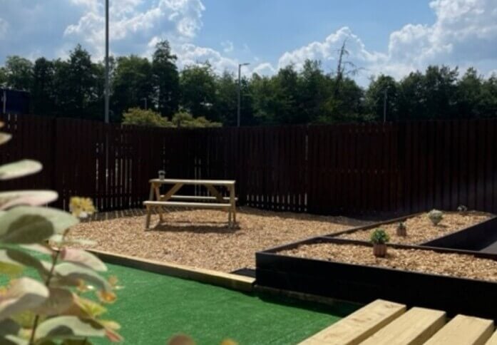 Outdoor area at Forrest Gate, C&C Capital Estates Ltd in Glasgow, G1