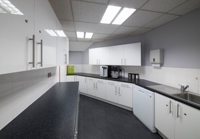 Kitchen at The Pavilions, Regus in Preston