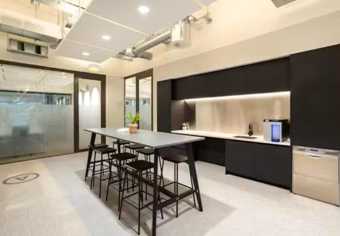 Kitchenette at The Mailbox (Spaces), Regus in Birmingham, B1 - West Midlands