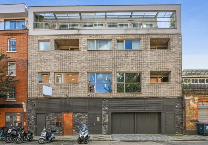 Building outside at Old Nichol Street, Dotted Desks Ltd, Shoreditch, EC1 - London