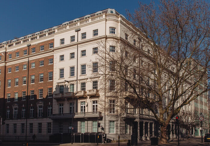 Building external for Eccleston Square, The Office Group Ltd. (FORA), Victoria, SW1 - London