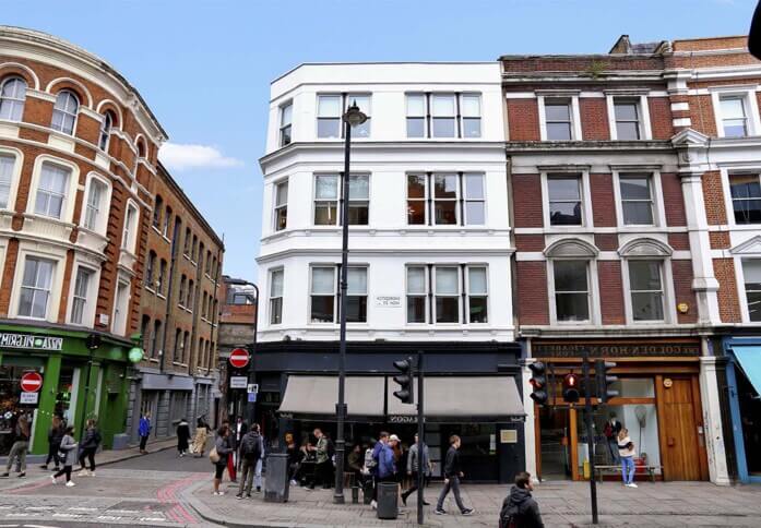 The building at Rivington Street, Canvas Offices in Shoreditch