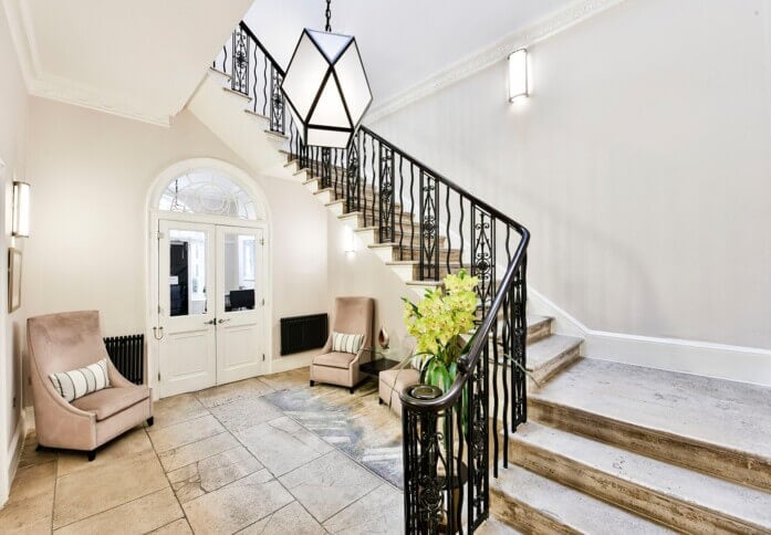 The hallway in Gloucester Place, The Argyll Club (LEO), Marylebone