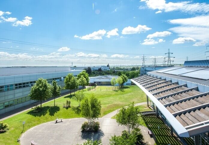 Outdoor space at Marsh Way, The Centre For Engineering and Manufacturing Excellence Ltd (Rainham)