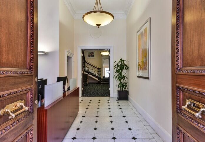 Reception area at Pont Street, The Argyll Club (LEO) in Knightsbridge