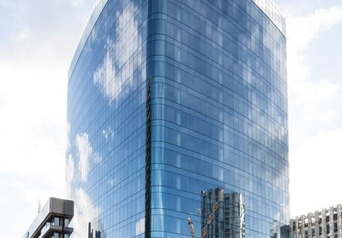 The building at Leman Street, InfinitSpace, Aldgate